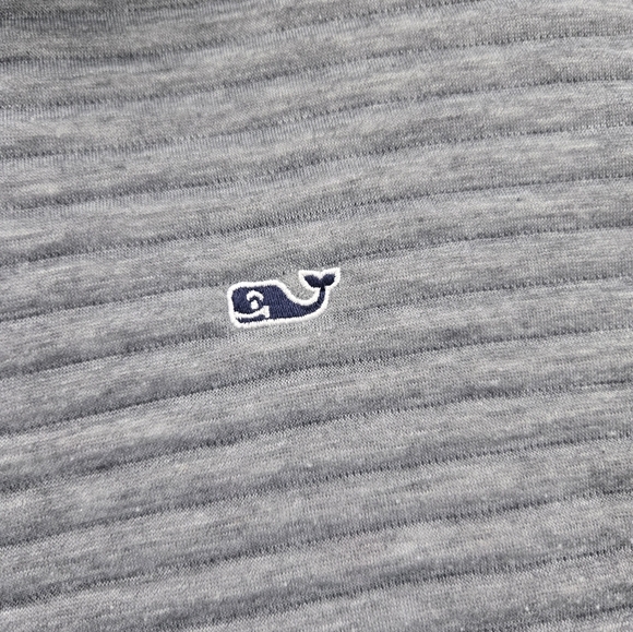 Vineyard Vines Quilted Gray Vest With Side Zipper Pockets XL - Picture 5 of 7